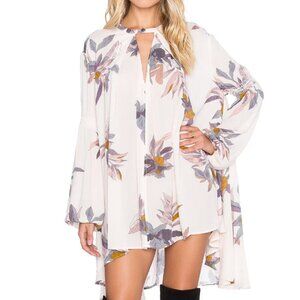 Free People Women's Tree Print Flowy Swing Dress - XS